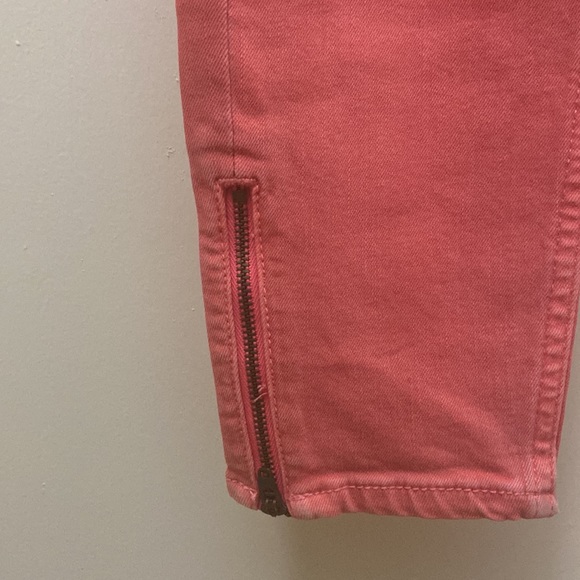 American Eagle Women’s Coral Jeggings Size 6 - Picture 2 of 8